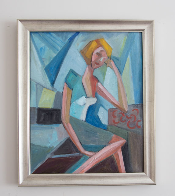 Quiet Interval 1 – original painting by Asali Studio
